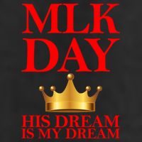 MLK Day His Dream Is My Dream 7 Panel Mesh Trucker Snapback Hat