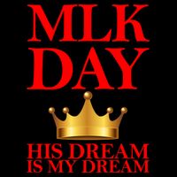 MLK Day His Dream Is My Dream 16 in Basic Backpack