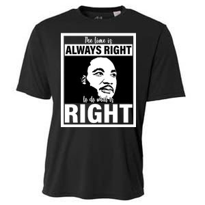 MLK Do What Is Right Martin Luther King Quote Cooling Performance Crew T-Shirt