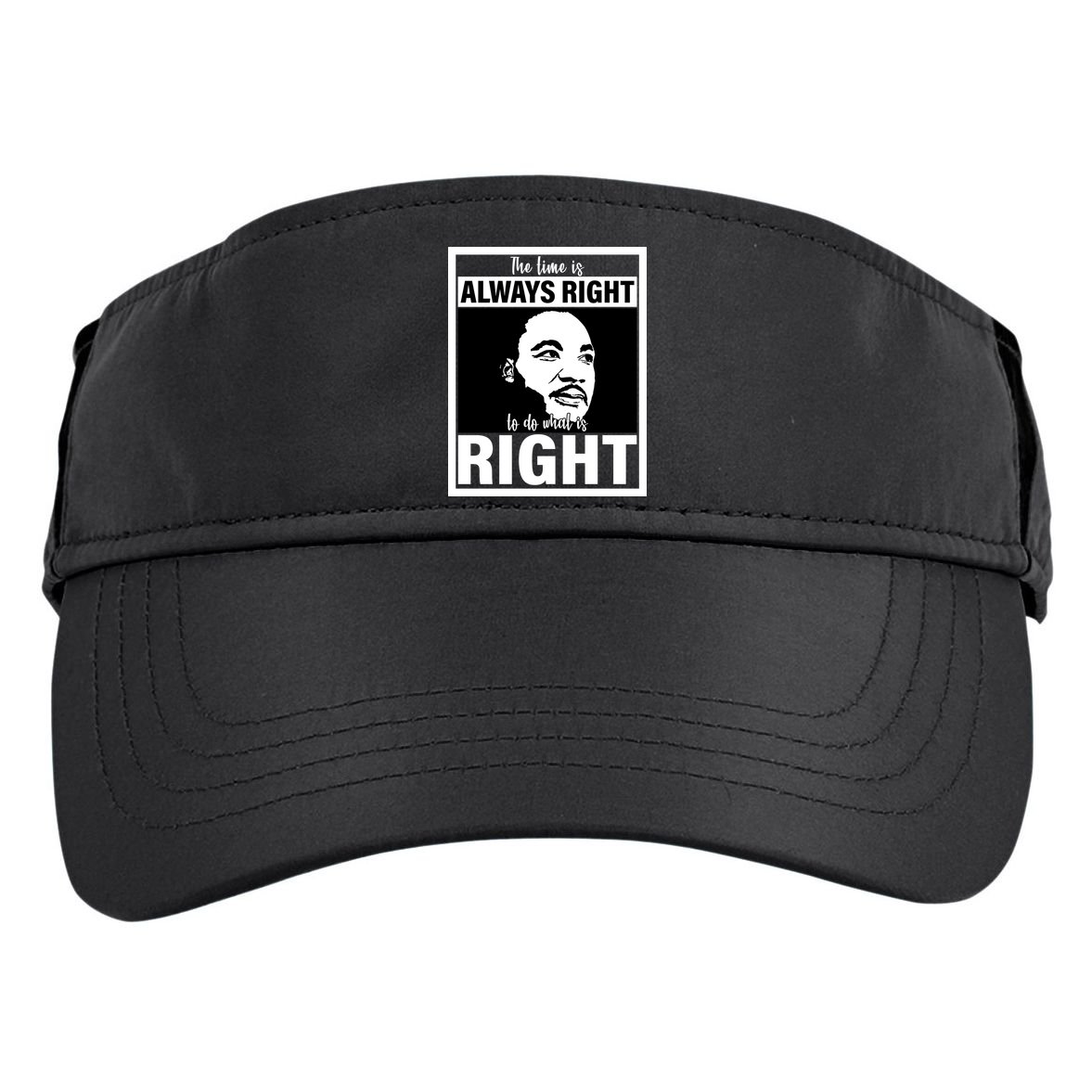 MLK Do What Is Right Martin Luther King Quote Adult Drive Performance Visor