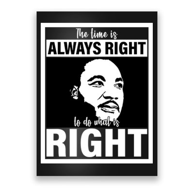 MLK Do What Is Right Martin Luther King Quote Poster