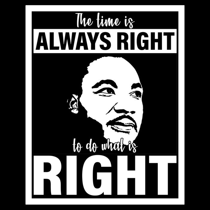MLK Do What Is Right Martin Luther King Quote Premium T-Shirt