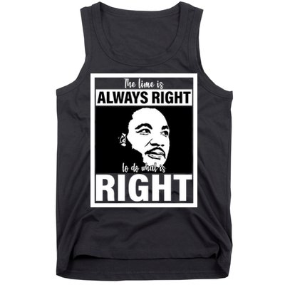 MLK Do What Is Right Martin Luther King Quote Tank Top