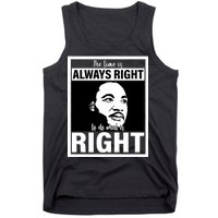 MLK Do What Is Right Martin Luther King Quote Tank Top