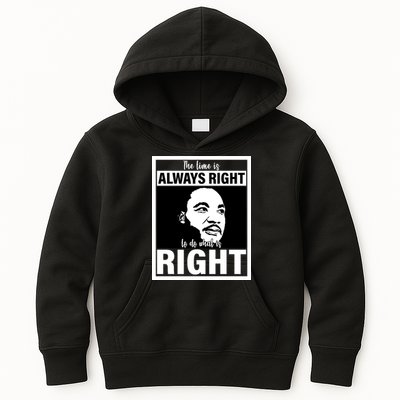 MLK Do What Is Right Martin Luther King Quote Kids Hoodie