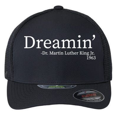 MLK Dreamin' Dr. Martin Luther King Jr. Flexfit Unipanel Trucker Cap