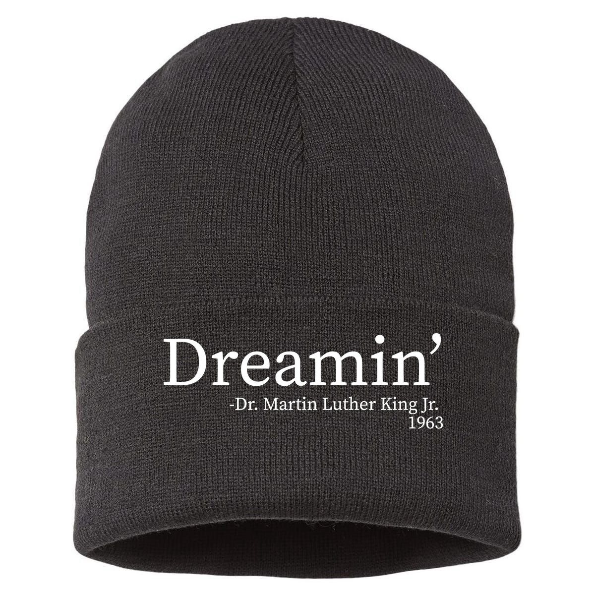 MLK Dreamin' Dr. Martin Luther King Jr. Sustainable Knit Beanie