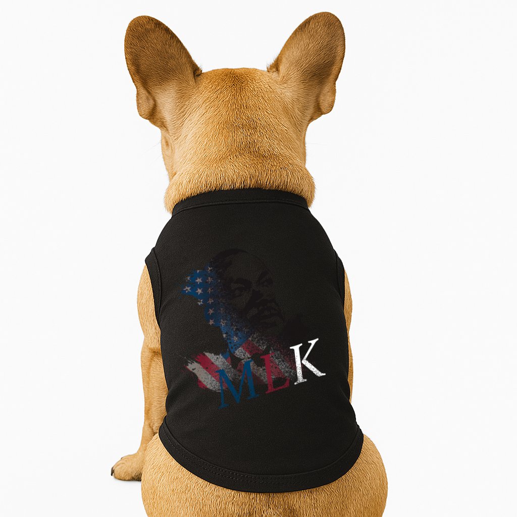 MLK Portrait Martin Luther KIng Jr.  Doggie Tank