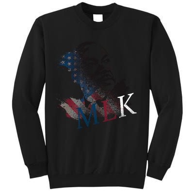 MLK Portrait Martin Luther KIng Jr.  Sweatshirt