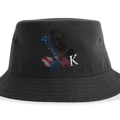 MLK Portrait Martin Luther KIng Jr.  Sustainable Bucket Hat