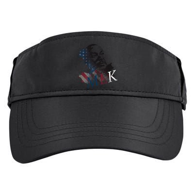 MLK Portrait Martin Luther KIng Jr.  Adult Drive Performance Visor
