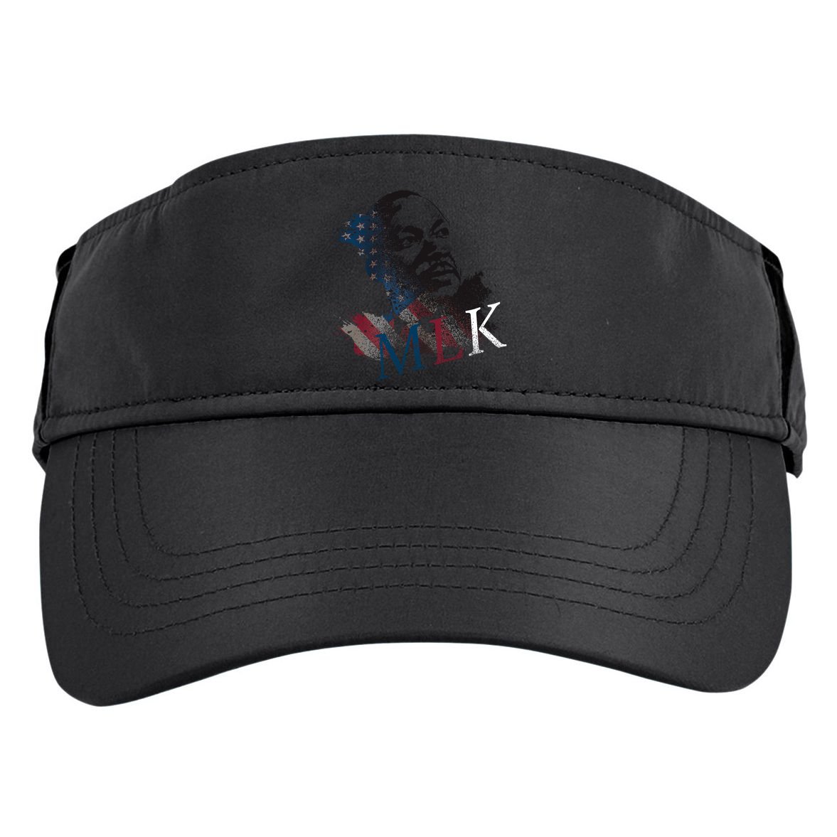 MLK Portrait Martin Luther KIng Jr.  Adult Drive Performance Visor