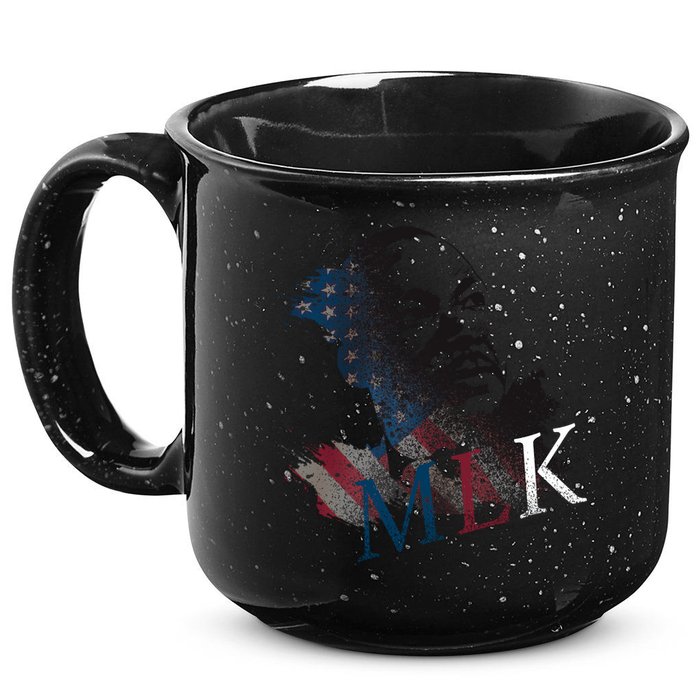 MLK Portrait Martin Luther KIng Jr.  15oz Campfire Ceramic Mug