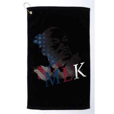 MLK Portrait Martin Luther KIng Jr.  Golf Towel