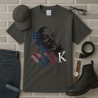 MLK Portrait Martin Luther KIng Jr.  Tall T-Shirt