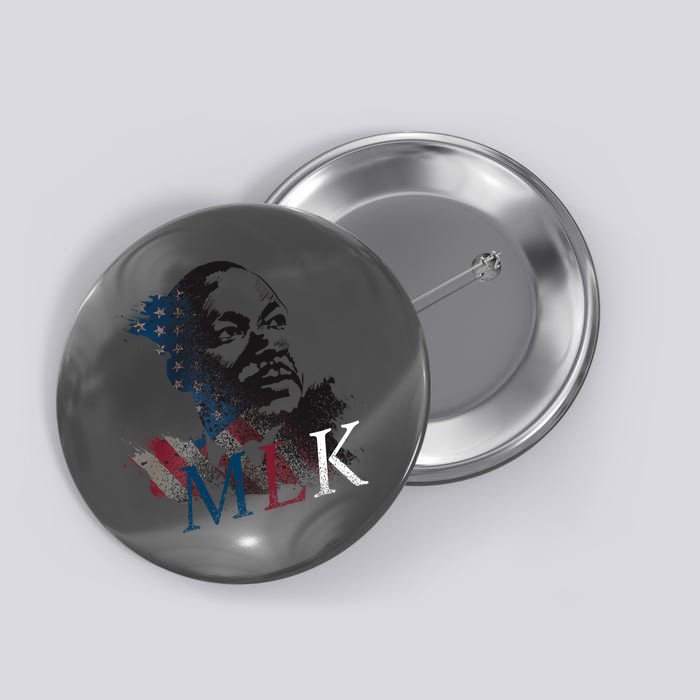 MLK Portrait Martin Luther KIng Jr.  Button