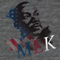 MLK Portrait Martin Luther KIng Jr.  Button