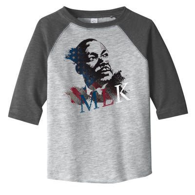 MLK Portrait Martin Luther KIng Jr.  Toddler Fine Jersey T-Shirt