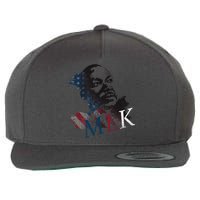 MLK Portrait Martin Luther KIng Jr.  Wool Snapback Cap