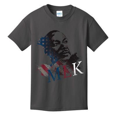 MLK Portrait Martin Luther KIng Jr.  Kids T-Shirt