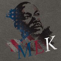 MLK Portrait Martin Luther KIng Jr.  Cotton Canvas Backpack