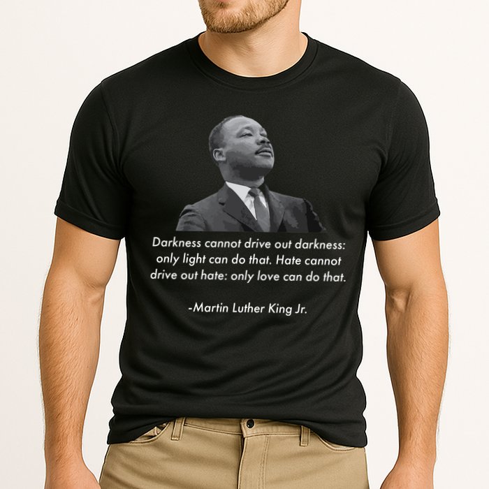MLK Quote Martin Luther King Jr. Cooling Performance Crew T-Shirt