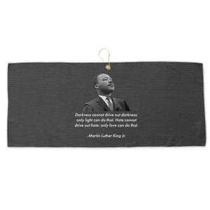 MLK Quote Martin Luther King Jr. Large Microfiber Waffle Golf Towel