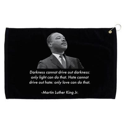 MLK Quote Martin Luther King Jr. Grommeted Golf Towel