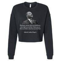 MLK Quote Martin Luther King Jr. Cropped Pullover Crew