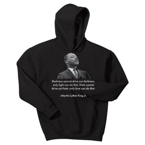 MLK Quote Martin Luther King Jr. Kids Hoodie