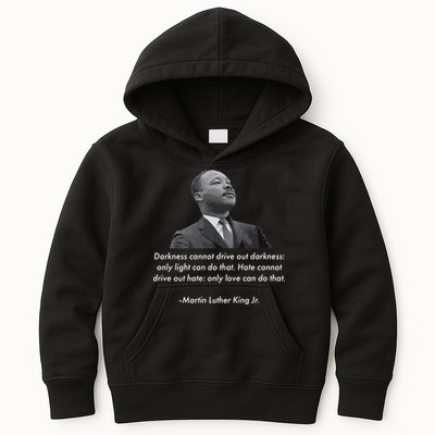 MLK Quote Martin Luther King Jr. Kids Hoodie