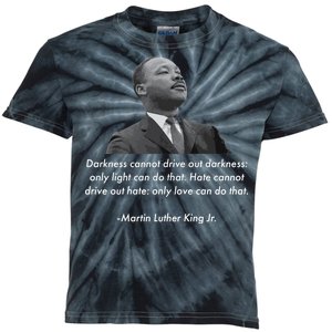 MLK Quote Martin Luther King Jr. Kids Tie-Dye T-Shirt