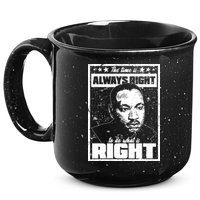 MLK The Time is Always Right to Do What is Right 15oz Campfire Ceramic Mug