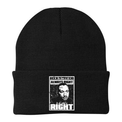 MLK The Time is Always Right to Do What is Right Beanie