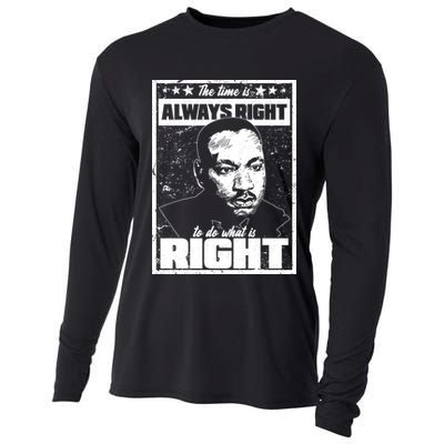 MLK The Time is Always Right to Do What is Right Cooling Performance Long Sleeve Crew