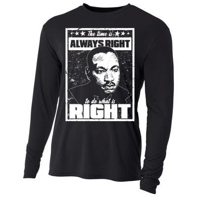 MLK The Time is Always Right to Do What is Right Cooling Performance Long Sleeve Crew