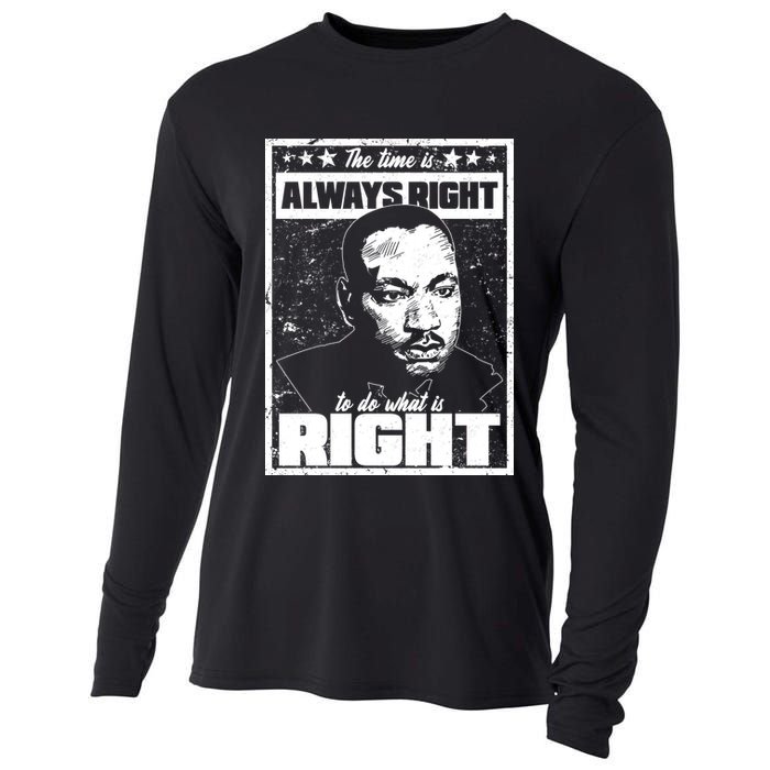 MLK The Time is Always Right to Do What is Right Cooling Performance Long Sleeve Crew