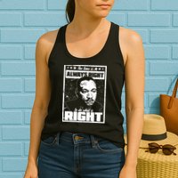 MLK The Time is Always Right to Do What is Right Womens Tank Top
