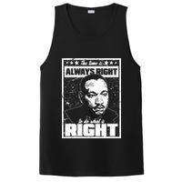 MLK The Time is Always Right to Do What is Right PosiCharge Competitor Tank