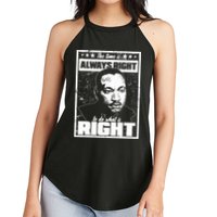 MLK The Time is Always Right to Do What is Right Women's Perfect Tri Rocker Tank