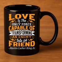 Martin Luther King Jr Great Gift 11oz C Handle Ceramic Mug