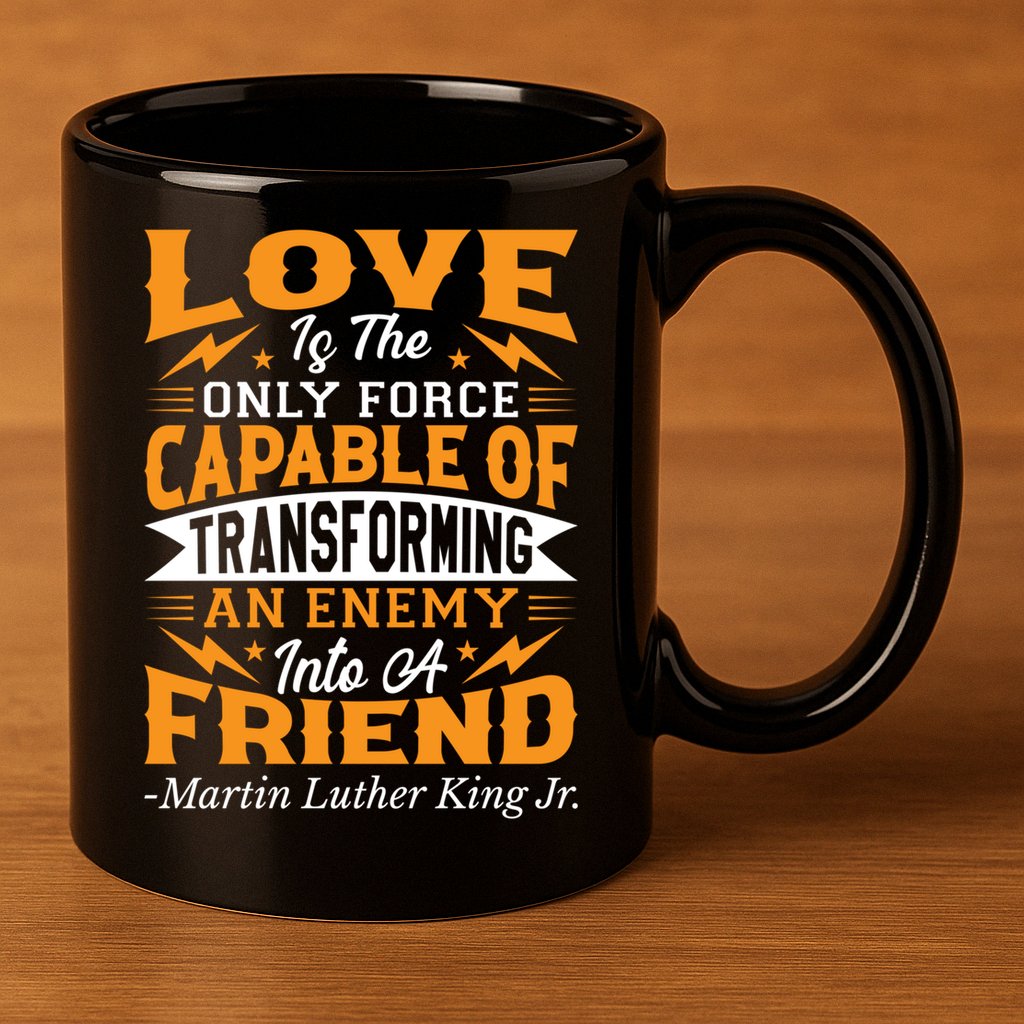 Martin Luther King Jr Great Gift 11oz C Handle Ceramic Mug