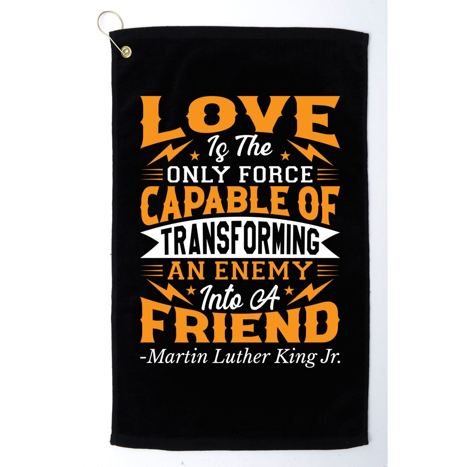 Martin Luther King Jr Great Gift Golf Towel