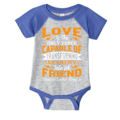 Martin Luther King Jr Great Gift Infant Baby Jersey Bodysuit