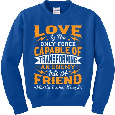 Martin Luther King Jr Great Gift Kids Sweatshirt