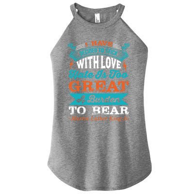 Martin Luther King Jr Gift Women’s Perfect Tri Rocker Tank