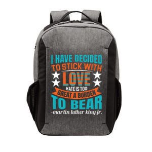 Martin Luther King Quote About Love Motivational MLK Day Vector Backpack