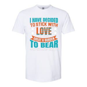 Martin Luther King Quote About Love Motivational MLK Day Softstyle CVC T-Shirt