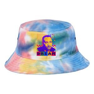 Martin Luther King Dream Colorful 80's Pop Art Tie Dye Newport Bucket Hat