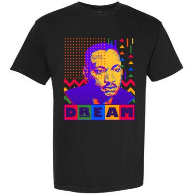 Martin Luther King Dream Colorful 80's Pop Art Garment-Dyed Heavyweight T-Shirt